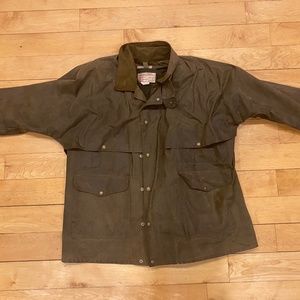 Vintage FILSON Garment Tin Cloth with Wool Liner Coat